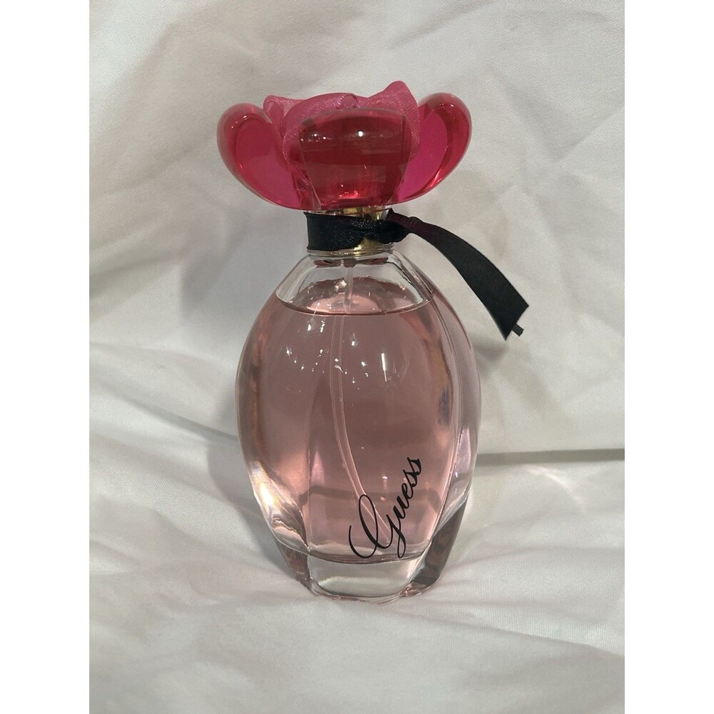 Guess Girl By Guess Eau De Toilette Spray Rose Cap 3.4 OZ Glass Bottle B-5